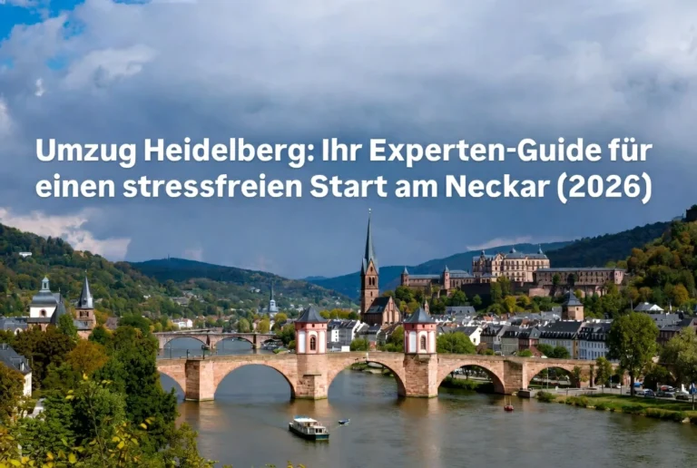 Umzug Heidelberg: Ihr Experten-Guide für einen stressfreien Start am Neckar (2026)