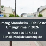 Umzug Mannheim – Die Beste Umzugsfirma in 2026 Ihr Ultimativer Guide