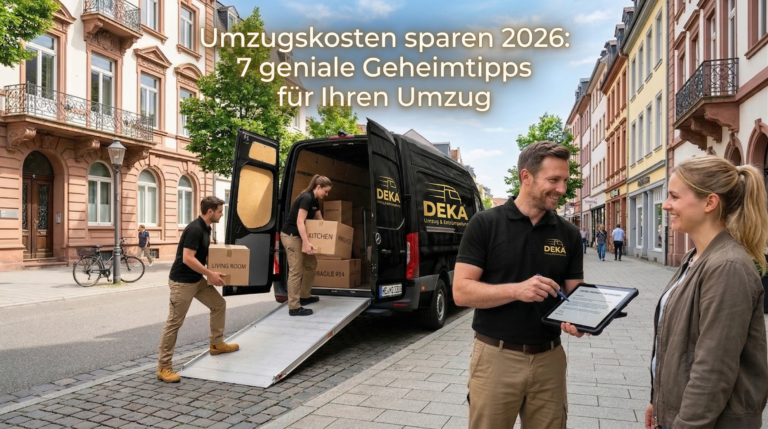 Umzugskosten sparen 2026: 7 Tipps | DEKA Ratgeber