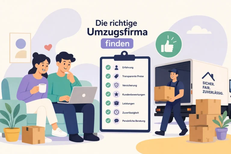 Umzugsfirma finden: 7 Kriterien für die richtige Wahl | DEKA
