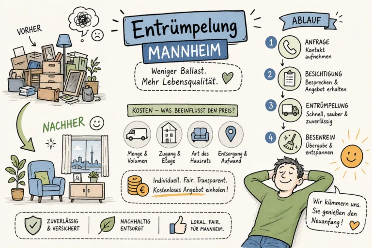 Entrümpelung Mannheim: Kosten & Ablauf 2026