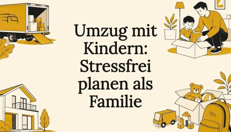 Umzug mit Kindern: Stressfrei planen als Familie