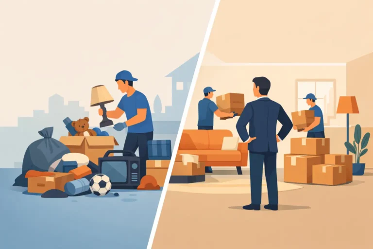 Entrümpelung oder Wohnungsauflösung richtig unterscheiden