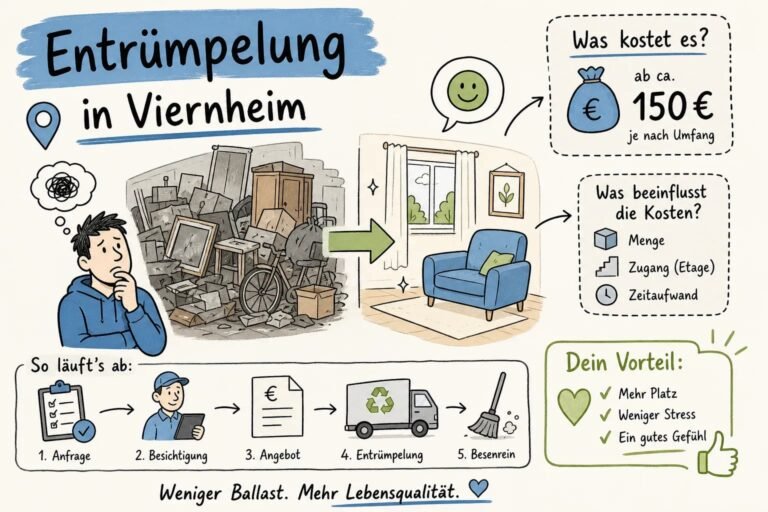 Entrümpelung Viernheim: Kosten & Anbieter 2026