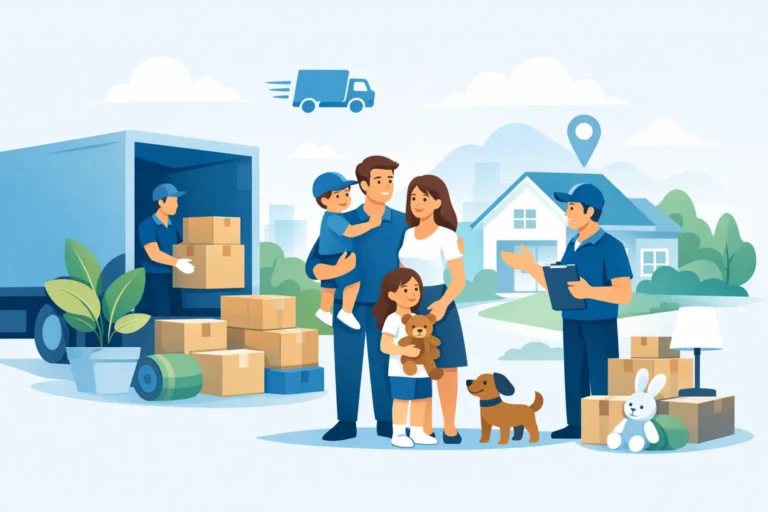 Beste Umzugsservices für Familien wählen