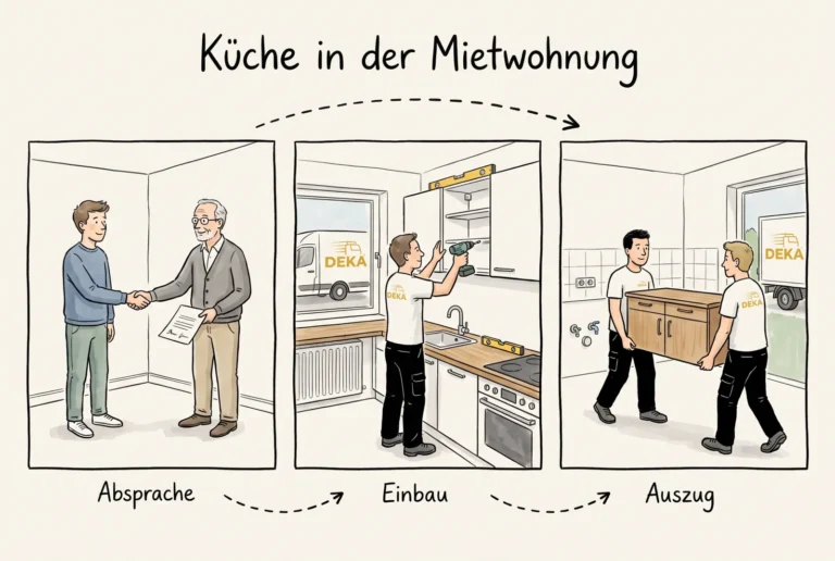 Küchenmontage in der Mietwohnung: Was der Vermieter erlauben muss