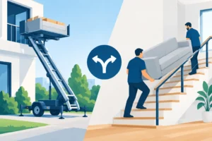 Möbellift oder Treppentransport richtig entscheiden 2 Möbellift oder Treppentransport richtig entscheiden
